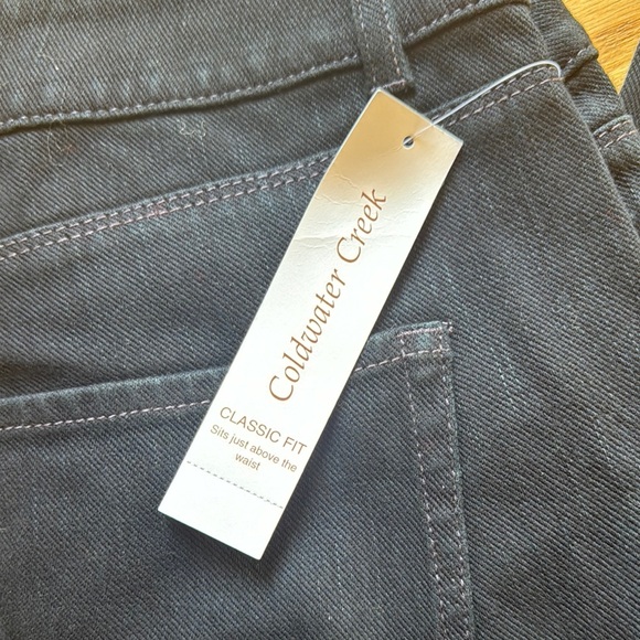 NWT Coldwater Creek Dark Denim Jeans - Picture 4 of 8